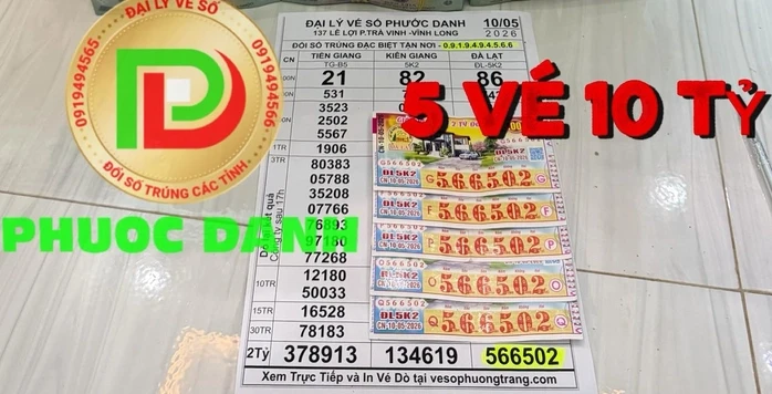 Trúng độc đắc xổ số miền Nam, khách hàng nhận thưởng 10 tỉ đồng tại nhà Trúng độc đắc xổ số miền Nam, khách hàng nhận thưởng 10 tỉ đồng tại nhà