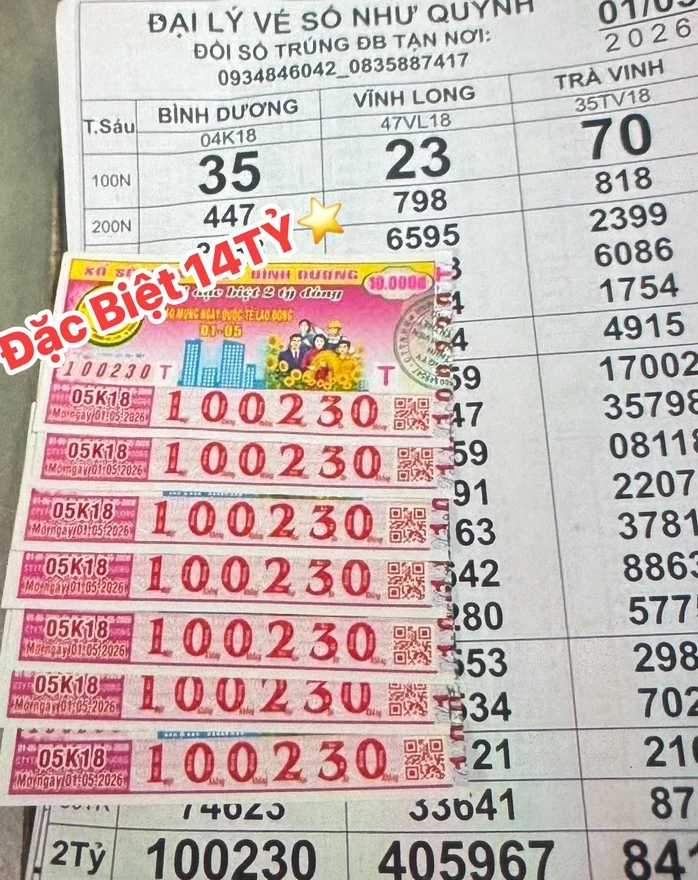 Trúng độc đắc xổ số miền Nam, nhiều người ở TPHCM, Vĩnh Long, Đồng Tháp nhận ngay tiền mặt Trúng độc đắc xổ số miền Nam, nhiều người ở TPHCM, Vĩnh Long, Đồng Tháp nhận ngay tiền mặt