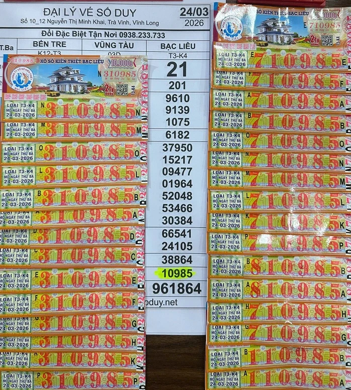 Trúng thưởng xổ số miền Nam , hành động bất ngờ của Nam thanh niên thu hút sự chú ý