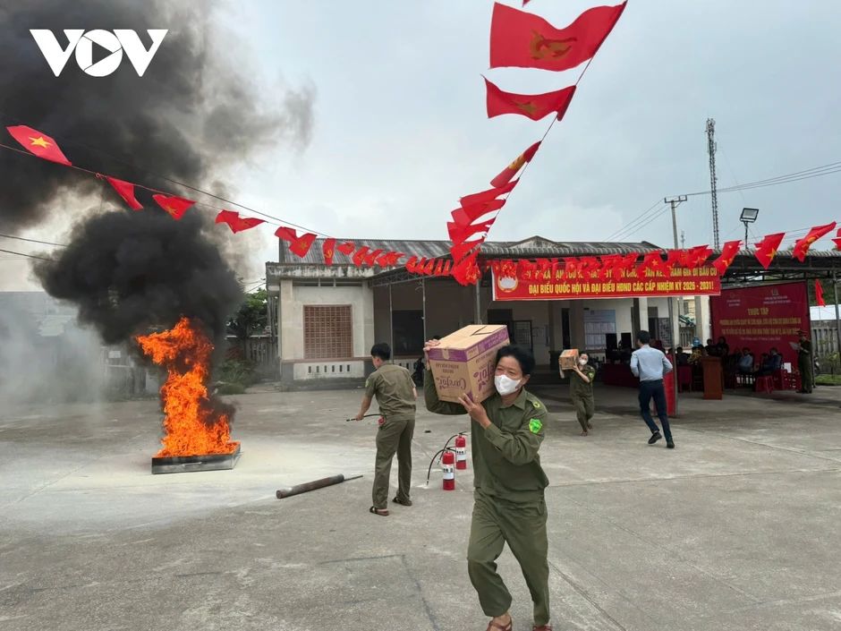 Trước ngày bầu cử ở vùng công nghiệp Dung Quất