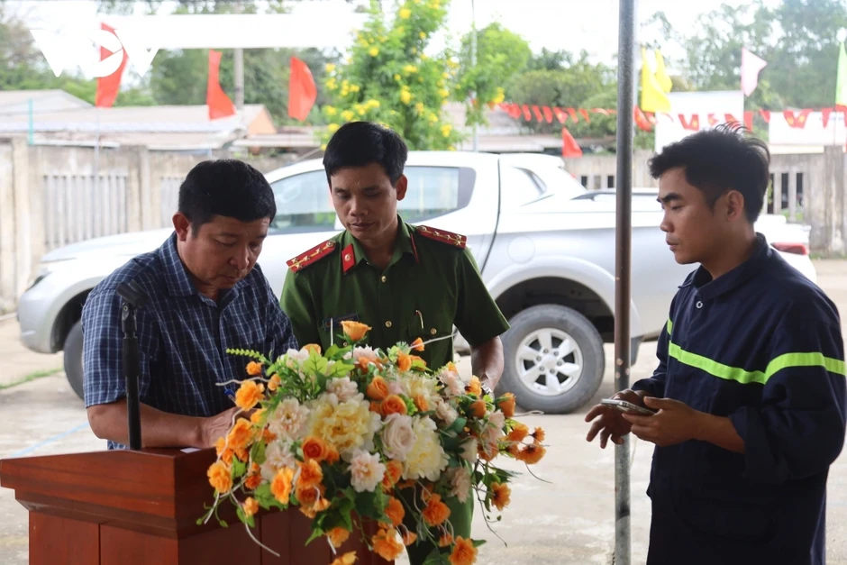 Trước ngày bầu cử ở vùng công nghiệp Dung Quất