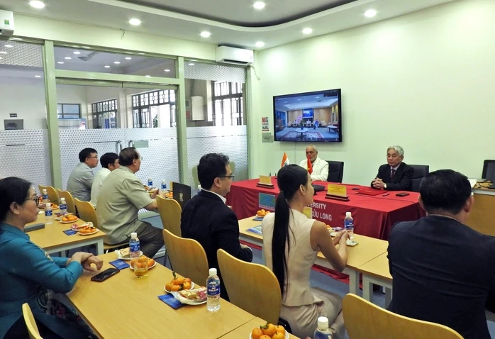 Trường ĐH Cửu Long “chốt” ngôn ngữ giảng dạy cho sinh viên Ấn Độ