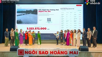 Trường Ngôi sao Hoàng Mai ủng hộ hơn 3,2 tỷ đồng xây cầu tại Lạng Sơn