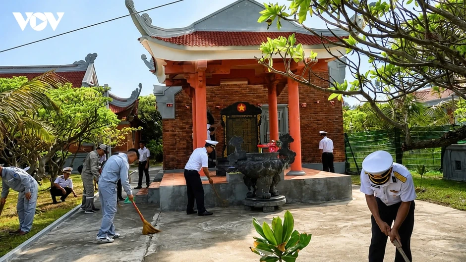 Trường Sa tổ chức nhiều hoạt động tri ân kỷ niệm 79 năm Ngày Thương binh - Liệt sĩ Trường Sa tổ chức nhiều hoạt động tri ân kỷ niệm 79 năm Ngày Thương binh - Liệt sĩ