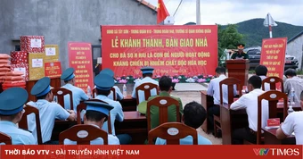 Trường Sĩ quan Không quân bàn giao nhà tình nghĩa tại Đắk Lắk