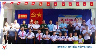 Trường Tiểu học Trường Sa tổng kết năm học 2025 - 2026