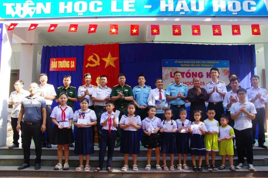 Trường Tiểu học Trường Sa tổng kết năm học 2025 - 2026 Trường Tiểu học Trường Sa tổng kết năm học 2025 - 2026