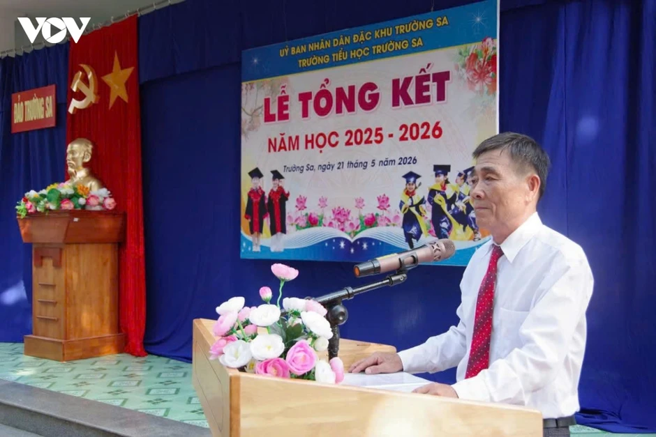 Trường Tiểu học Trường Sa tổng kết năm học 2025 - 2026 Trường Tiểu học Trường Sa tổng kết năm học 2025 - 2026