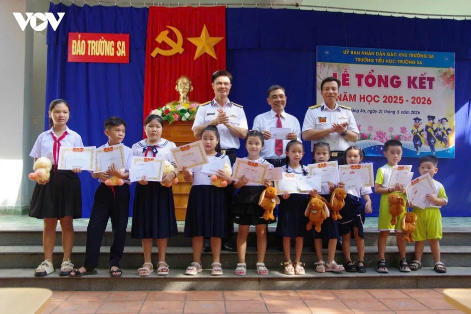 Trường Tiểu học Trường Sa tổng kết năm học 2025 - 2026 Trường Tiểu học Trường Sa tổng kết năm học 2025 - 2026