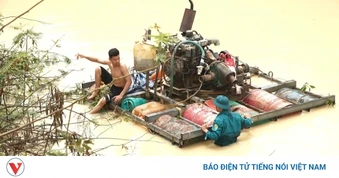 Truy tìm chủ sở hữu máy bơm dưới kênh để hút cát trái phép ở Lâm Đồng