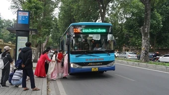 Từ 1/4: Hà Nội điều chỉnh lộ trình hai tuyến buýt số 22 và 84