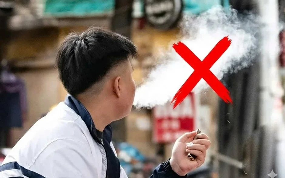 Từ 15/5, hút thuốc lá điện tử bị phạt tới 5 triệu đồng Từ 15/5, hút thuốc lá điện tử bị phạt tới 5 triệu đồng