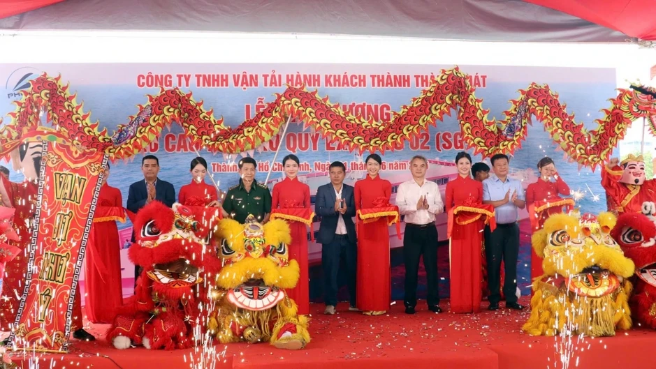 Từ 6/6 đưa vào hoạt động tàu cao tốc mới tuyến TP.HCM - Côn Đảo