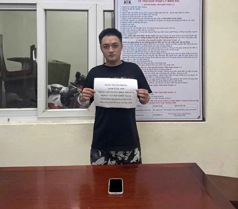 Từ bài đăng trên mạng, công an nhanh chóng phá vụ trộm điện thoại Từ bài đăng trên mạng, công an nhanh chóng phá vụ trộm điện thoại