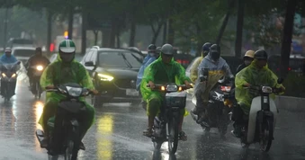 Từ chiều tối nay, miền Bắc mưa lớn