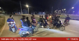 Tụ tập phóng nhanh, vượt ẩu, 13 thanh thiếu niên bị xử lý