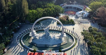 Từ Tượng đài tưởng niệm Chiến sĩ Gạc Ma, những vòng tròn nhân lên lòng yêu nước