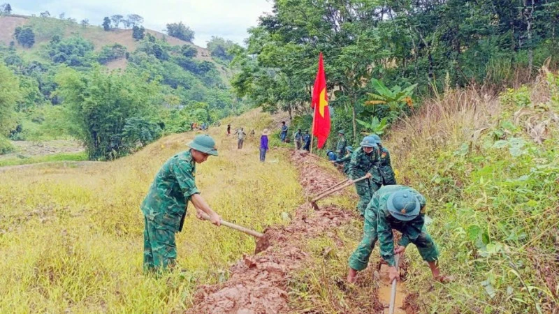 Tuổi trẻ biên phòng với nhiều hoạt động ý nghĩa vì cộng đồng Tuổi trẻ biên phòng với nhiều hoạt động ý nghĩa vì cộng đồng