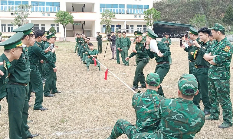 Tuổi trẻ Bộ đội Biên phòng Sơn La sôi nổi hoạt động kỷ niệm 26/3 Tuổi trẻ Bộ đội Biên phòng Sơn La sôi nổi hoạt động kỷ niệm 26/3