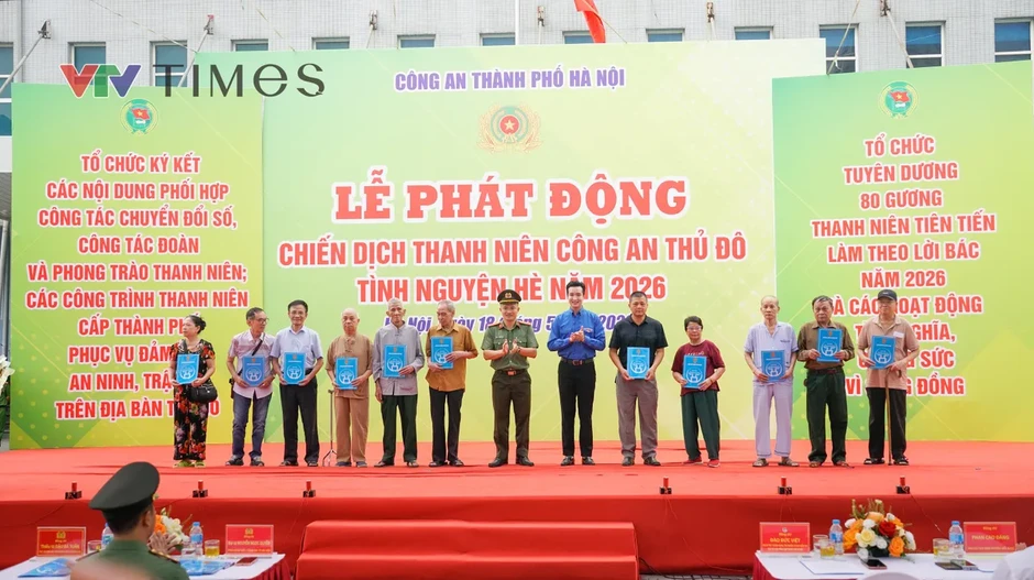 Tuổi trẻ Công an Thủ đô phát động Chiến dịch tình nguyện Hè 2026
