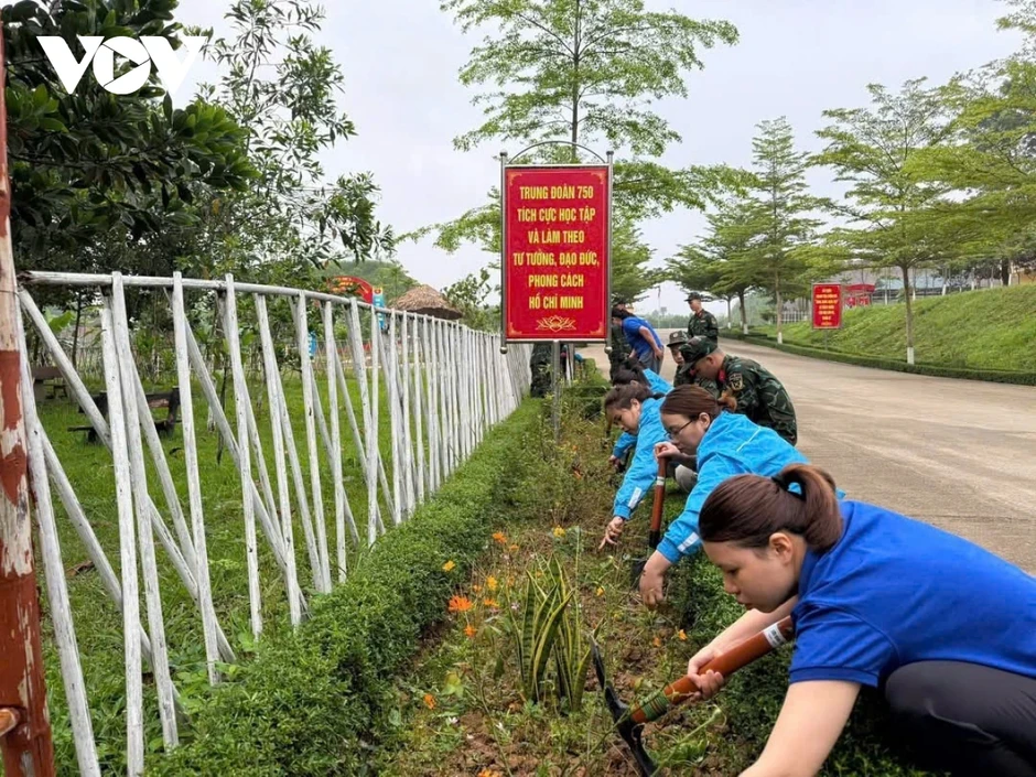 Tuổi trẻ lực lượng vũ trang Thái Nguyên thiết thực kỷ niệm ngày 26/3 Tuổi trẻ lực lượng vũ trang Thái Nguyên thiết thực kỷ niệm ngày 26/3