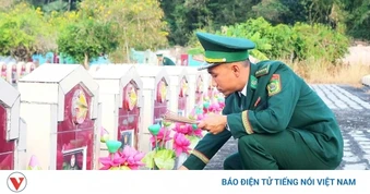 Tuổi trẻ Tịnh Biên (An Giang) tưởng niệm, tri ân các Anh hùng liệt sĩ
