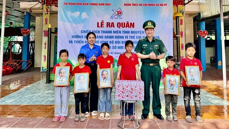 Tuổi trẻ xã biên giới Nà Hỳ ra quân Chiến dịch Thanh niên tình nguyện hè năm 2026 Tuổi trẻ xã biên giới Nà Hỳ ra quân Chiến dịch Thanh niên tình nguyện hè năm 2026
