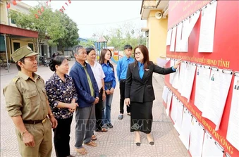 Tuổi trẻ xung kích hướng về ngày hội non sông