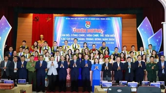 Tuyên dương 40 cán bộ, công chức và viên chức trẻ tiêu biểu của các cơ quan Đảng Trung ương