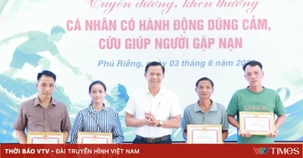 Tuyên dương 5 công dân cứu người giữa dòng nước xiết trong đêm mưa lớn