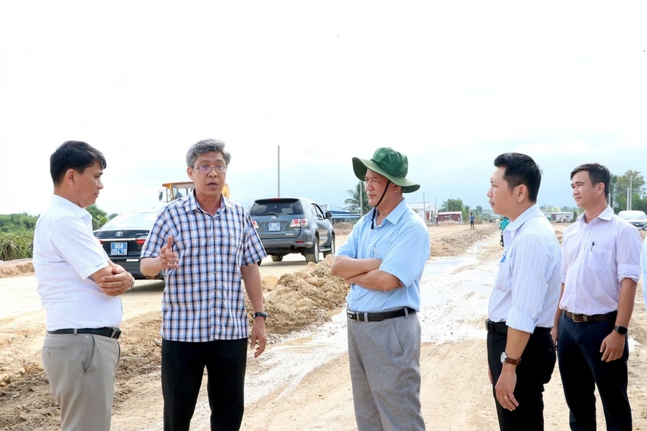 Tuyến đường giảm tải cao tốc Vĩnh Hảo - Phan Thiết vướng mặt bằng Tuyến đường giảm tải cao tốc Vĩnh Hảo - Phan Thiết vướng mặt bằng