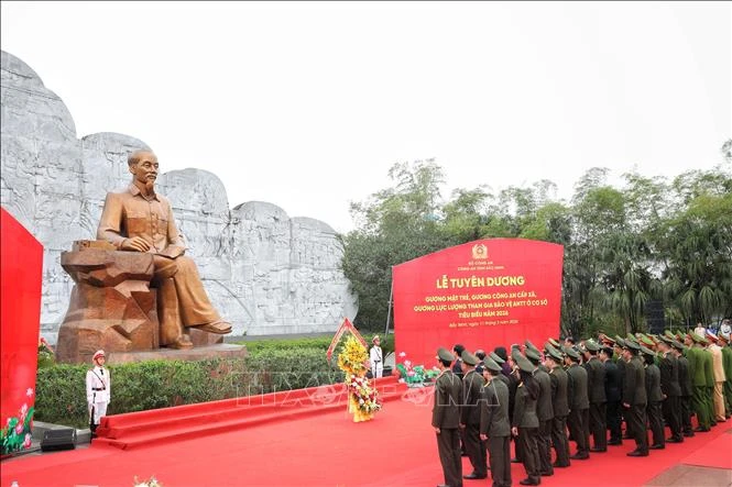Tuyên dương gương điển hình tiêu biểu trong lực lượng Công an tỉnh Bắc Ninh Tuyên dương gương điển hình tiêu biểu trong lực lượng Công an tỉnh Bắc Ninh