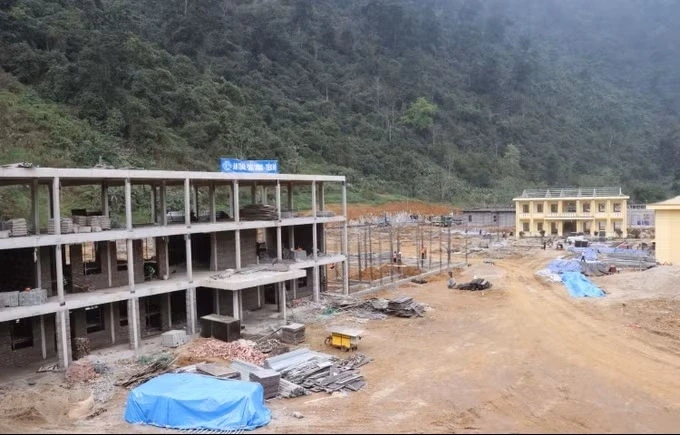 Tuyên Quang đẩy nhanh tiến độ thi công các dự án trường học, y tế, văn hóa Tuyên Quang đẩy nhanh tiến độ thi công các dự án trường học, y tế, văn hóa