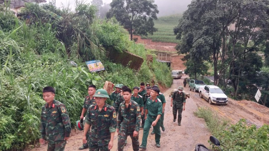Tuyên Quang tăng cường quân đội hỗ trợ xây dựng trường nội trú liên cấp Tuyên Quang tăng cường quân đội hỗ trợ xây dựng trường nội trú liên cấp