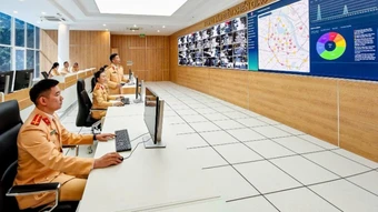 Ứng dụng camera AI từng bước xử lý "điểm nghẽn" giao thông Thủ đô