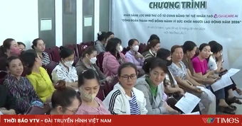 Ứng dụng trí tuệ nhân tạo chăm sóc sức khỏe cho hàng chục nghìn công nhân lao động