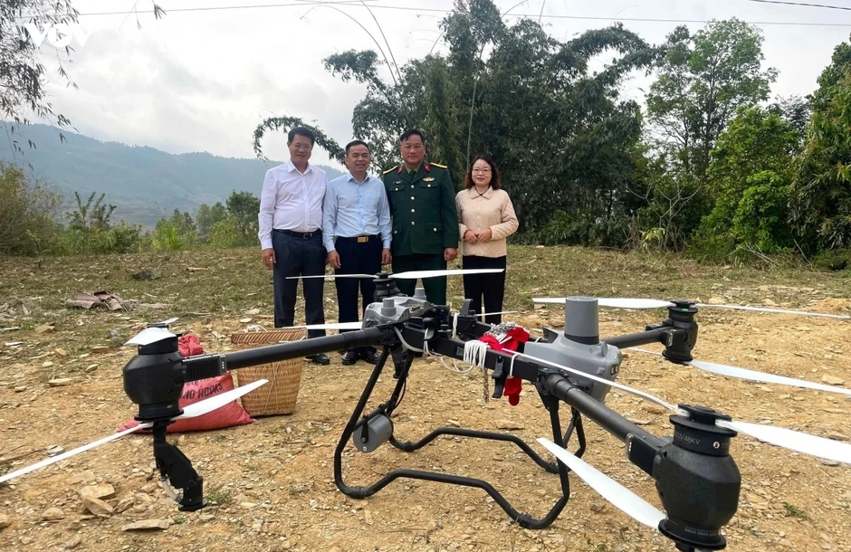 Ứng dụng UAV mở ra tương lai mới cho nông nghiệp vùng cao Điện Biên Ứng dụng UAV mở ra tương lai mới cho nông nghiệp vùng cao Điện Biên