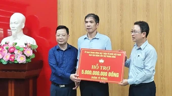 Ủy ban Trung ương Mặt trận Tổ quốc Việt Nam phân bổ 5 tỷ đồng hỗ trợ tỉnh Lai Châu