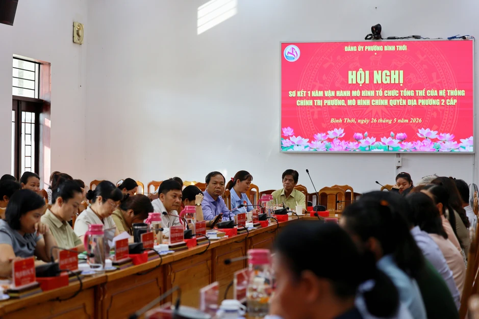 Vận hành chính quyền địa phương 2 cấp: Người dân phường Bình Thới hài lòng, phấn khởi Vận hành chính quyền địa phương 2 cấp: Người dân phường Bình Thới hài lòng, phấn khởi
