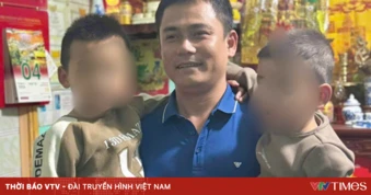 Về phép thăm quê, cán bộ công an cứu 2 cháu bé chới với giữa ao nước