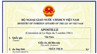 Việt Nam triển khai ngay việc miễn hợp pháp hóa giấy tờ công của nước ngoài