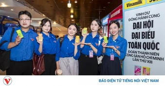 Vinamilk đồng hành cùng Đại hội Đoàn toàn quốc lần thứ XIII