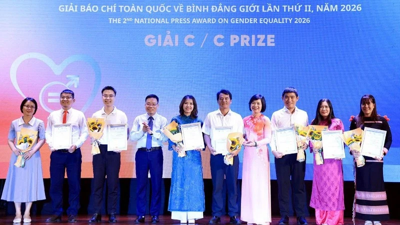 Vinh danh 24 tác phẩm xuất sắc đoạt giải Báo chí toàn quốc về Bình đẳng giới lần thứ II, năm 2026 Vinh danh 24 tác phẩm xuất sắc đoạt giải Báo chí toàn quốc về Bình đẳng giới lần thứ II, năm 2026