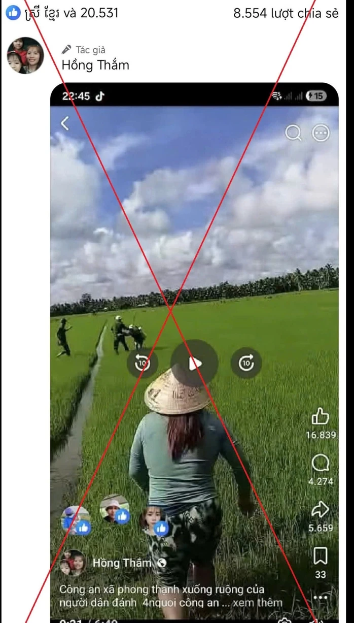 Vĩnh Long: Làm rõ vụ phun thuốc diệt cỏ vào lực lượng công an Vĩnh Long: Làm rõ vụ phun thuốc diệt cỏ vào lực lượng công an