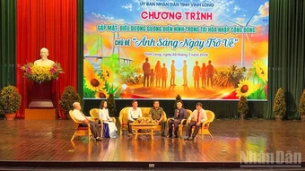 Vĩnh Long lan tỏa “Ánh sáng ngày trở về”