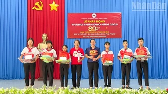 Vĩnh Long lan tỏa tinh thần tương thân tương ái