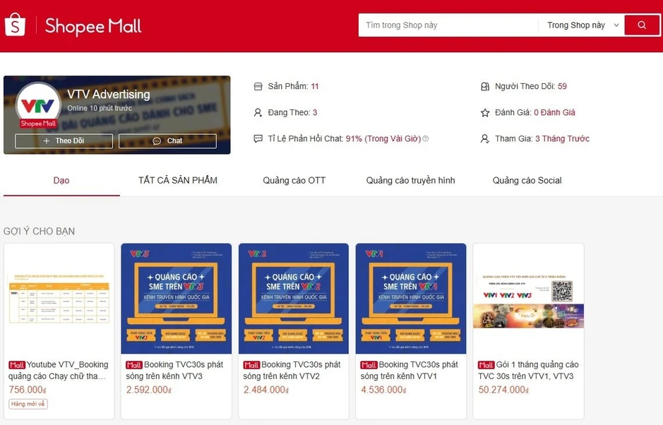 VTV bán loại hàng độc lạ trên Shopee, giá lên đến hơn 90 triệu đồng: Người dùng thắc mắc shipper giao hàng thế nào? VTV bán loại hàng độc lạ trên Shopee, giá lên đến hơn 90 triệu đồng: Người dùng thắc mắc shipper giao hàng thế nào?