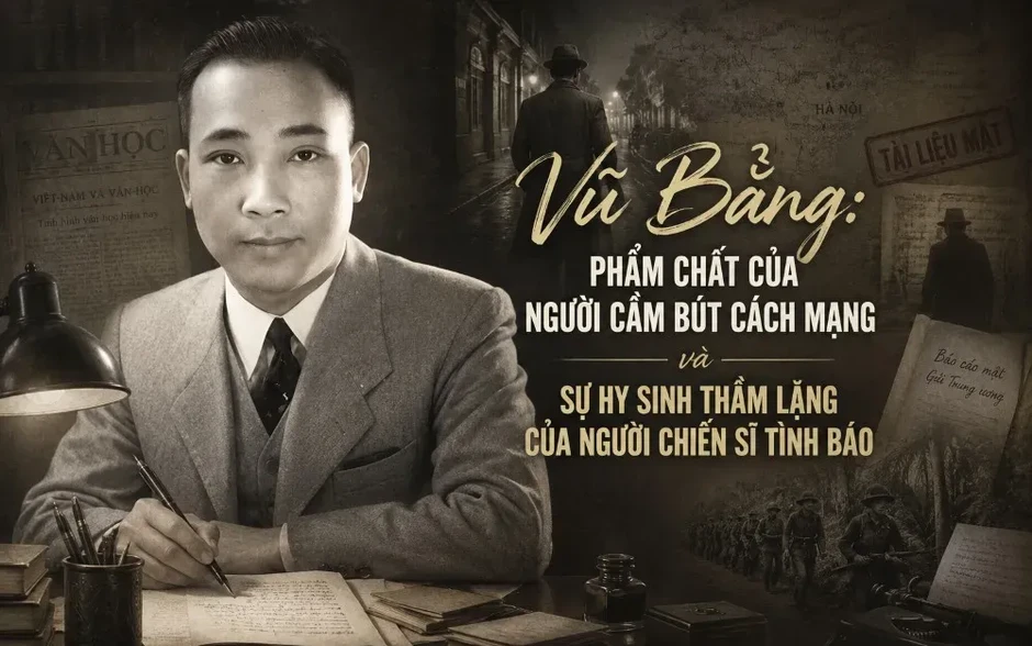 Vũ Bằng: Phẩm chất của người cầm bút cách mạng và sự hy sinh thầm lặng của người chiến sĩ tình báo Vũ Bằng: Phẩm chất của người cầm bút cách mạng và sự hy sinh thầm lặng của người chiến sĩ tình báo