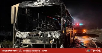 Vụ cháy xe khách khiến 7 người tử vong: Tài xế khai nhận buồn ngủ khi lái xe
