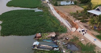 Vụ sạt lở nghiêm trọng ở Tây Ninh: Công trình mới hoàn thành, chưa nghiệm thu